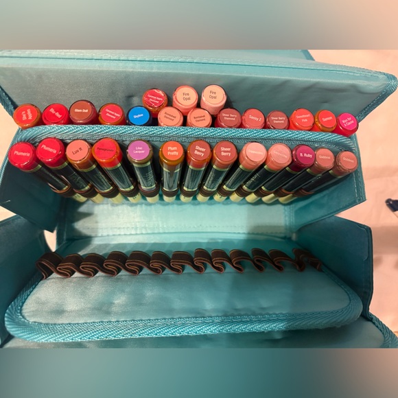 Free Storage Bag 
LipSense Lipstick Set - Plum Pretty, Fire Opal, and More - Picture 1 of 6